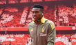 Taiwo Awoniyi of Nottingham Forest during the Premier League match between Nottingham Fore...