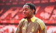 Anthony Elanga of Nottingham Forest during the Premier League match between Nottingham For...