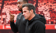 Marco Silva manages Fulham during the Premier League match between Nottingham Forest and F...