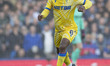 Jordan Ayew #9 of Crystal Palace F.C. is in action during the Premier League match between...