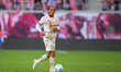 Xavi Simons of Leipzig  during the Bundesliga match between RB Leipzig and FC Augsburg at...