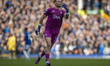 Jordan Pickford #1 (GK) of Everton F.C. during the Premier League match between Everton an...