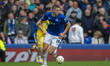 Vitaliy Mykolenko #19 of Everton F.C. during the Premier League match between Everton and...