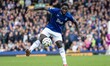 Jefferson Lerma #8 of Crystal Palace F.C. during the Premier League match between Everton...