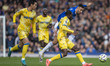 Dwight McNeil #7 of Everton F.C. during the Premier League match between Everton and Cryst...
