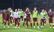 CFR Cluj plays against UTA Arad in the Romanian Superliga at Dr. Constantin Radulescu Stad...