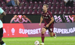CFR Cluj plays against UTA Arad in the Romanian Superliga at Dr. Constantin Radulescu Stad...