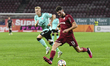 CFR Cluj plays against UTA Arad in the Romanian Superliga at Dr. Constantin Radulescu Stad...