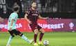 CFR Cluj plays against UTA Arad in the Romanian Superliga at Dr. Constantin Radulescu Stad...