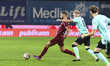CFR Cluj plays against UTA Arad in the Romanian Superliga at Dr. Constantin Radulescu Stad...