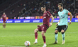 CFR Cluj plays against UTA Arad in the Romanian Superliga at Dr. Constantin Radulescu Stad...