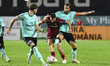CFR Cluj plays against UTA Arad in the Romanian Superliga at Dr. Constantin Radulescu Stad...
