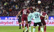 CFR Cluj plays against UTA Arad in the Romanian Superliga at Dr. Constantin Radulescu Stad...