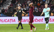 CFR Cluj plays against UTA Arad in the Romanian Superliga at Dr. Constantin Radulescu Stad...