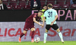 CFR Cluj plays against UTA Arad in the Romanian Superliga at Dr. Constantin Radulescu Stad...