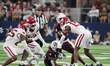Texas A&M Aggies running back Amari Daniels #5 rushes with the ball against the Arkansas R...