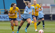 Lauren Hemp #11 of Manchester City W.F.C. is in action during the Barclays FA Women's Supe...