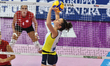 Carlotta Cambi of Pinerolo is in action during the International Trophy ''Una squadra per...
