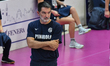 Michele Marchiaro coaches Pinerolo during the International Trophy ''Una squadra per un so...