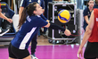 Evanthia Lavda of Olympiacos Athens is in action during the International Trophy ''Una squ...