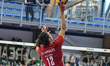 Milica Kubura of Olympiacos Athens is in action during the International Trophy ''Una squa...