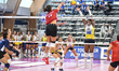 Milica Kubura of Olympiacos Athens is in action during the International Trophy ''Una squa...