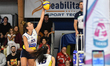 Elena Perinelli of Pinerolo is in action during the International Trophy ''Una squadra per...