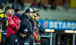 Tai Woffinden participates in a PGE Speedway Ekstraliga game between Sparta Wroclaw and Mo...