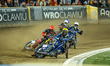 Bartosz Banbor participates in a PGE Speedway Ekstraliga game between Sparta Wroclaw and M...