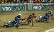 Jack Holder and Maciej Janowski participate in a PGE Speedway Ekstraliga game between Spar...