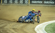 Dominik Kubera participates in a PGE Speedway Ekstraliga game between Sparta Wroclaw and M...