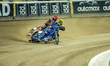 Dominik Kubera participates in a PGE Speedway Ekstraliga game between Sparta Wroclaw and M...