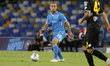 Napoli's Stanislav Lobotka controls the ball during the Serie A soccer match between SSC N...
