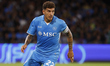 Napoli's Giovanni Di Lorenzo controls the ball during the Serie A soccer match between SSC...