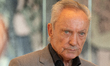 Actor Udo Kier greets Cologne Mayor Henriette Reker for his 80th birthday and signs the Go...