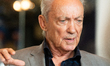 Actor Udo Kier greets Cologne Mayor Henriette Reker for his 80th birthday and signs the Go...