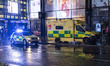 Ambulance in London. Emergency Services Ambulance Vehicle of NHS London Ambulance Service...