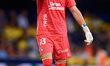 Dinko Horkas of UD Las Palmas reacts during the LaLiga EA Sports match between Villarreal...