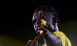 Thierno Barry of Villarreal CF celebrates after scoring the team's second goal during the...