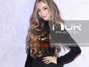 Mar Solis attends the Marvel 85 red carpet of the Fashion Forward at Fronton Bucarelli in Mexico City, Mexico, on September 30, 2024.  by Eyepix/NurPhoto