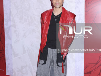 Eduardo Brito attends the Marvel 85 red carpet of the Fashion Forward at Fronton Bucarelli in Mexico City, Mexico, on September 30, 2024.  by Eyepix/NurPhoto