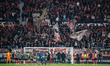 Players of Bayer 04 Leverkusen celebrate with fans after the UEFA Champions League 2024/25...