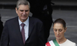 Jesus Maria Tarriba Unger, husband of Claudia Sheinbaum, President of Mexico, leaves the N...