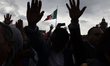 Supporters of Claudia Sheinbaum, President of Mexico, accompany her in Mexico City, Mexico...