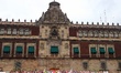 Mexico's new president, Claudia Sheinbaum Pardo, speaks during the ceremony of the handing...
