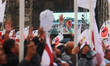 Followers of Mexico's new president, Claudia Sheinbaum Pardo, attend the Zocalo main squar...