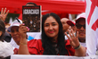 Followers of Mexico's new president, Claudia Sheinbaum Pardo, attend the Zocalo main squar...