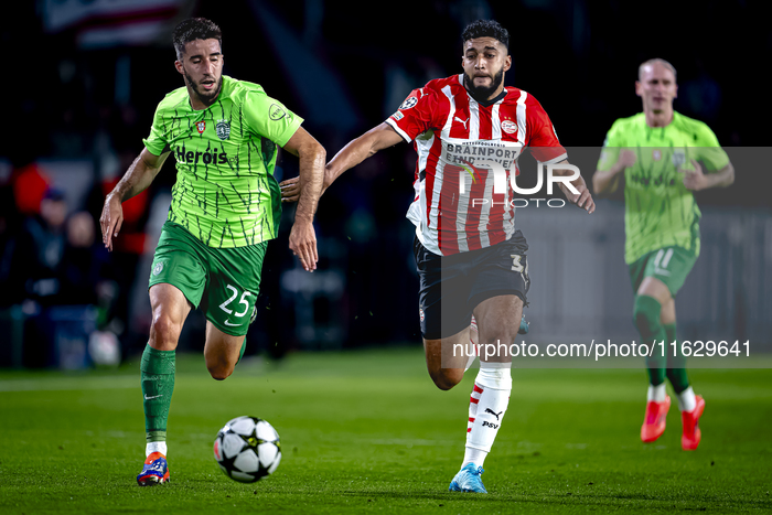 PSV Eindhoven v Sporting CP - UEFA Champions League 2024/2025