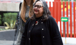 The President of the Supreme Court of Justice of the Nation, Norma Lucia Pina, arrives at...