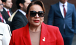 The President of the Republic of Honduras, Xiomara Castro, arrives at the inauguration cer...